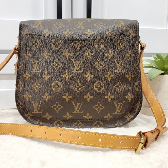 💕DISCONTINUED Crossbody/Shoulder LOUIS VUITTON Saint Cloud GM Monogram - Picture 2 of 16